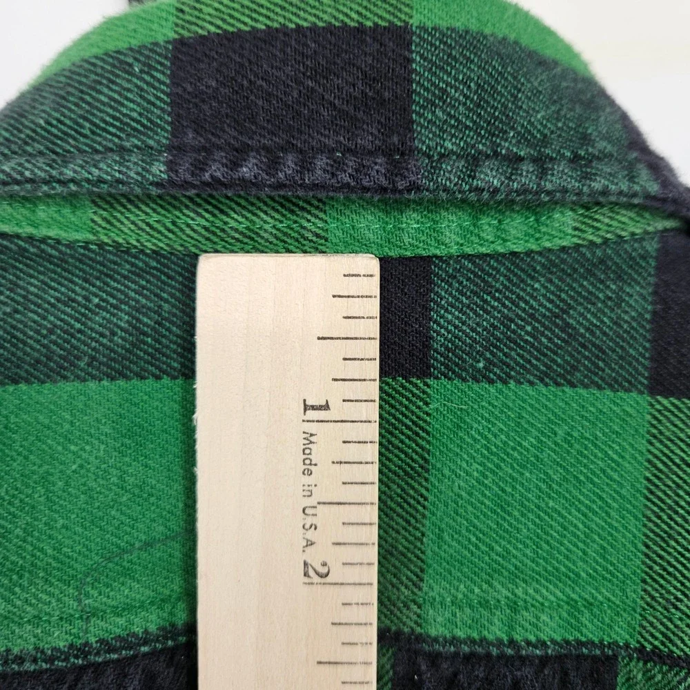 Vintage Polo Ralph Lauren Shirt Mens Medium‎ Button Up Flannel Checkered Rare